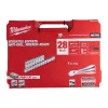 Milwaukee 1/2' Racsnis dugókulcs készlet metrikus méret (28 részes) - 1db