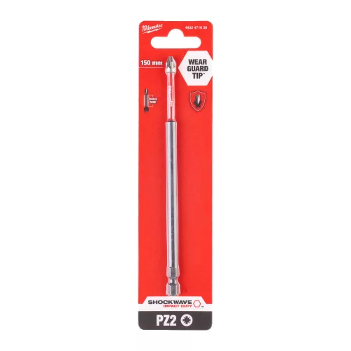 Milwaukee Shockwave bit PZ2 150 mm - 1 db