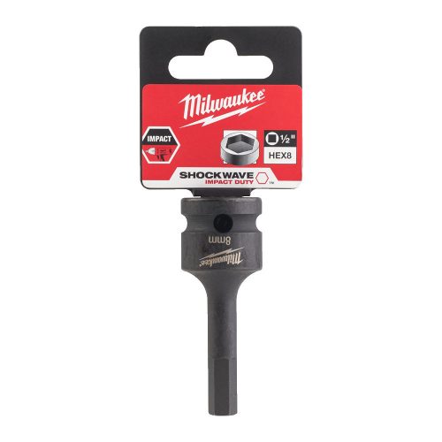 Milwaukee 1/2' Dugókulcsbetét, belső hatlapú csavarokhoz 8 mm - 1 db