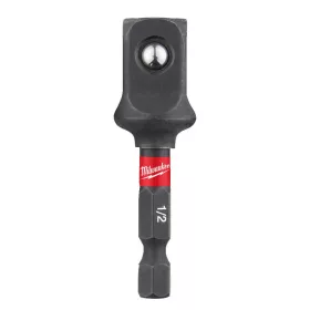   Milwaukee Shockwave Dugókulcs adapter 1/4' Hex - 1/2' Négyszög 50mm - 1db