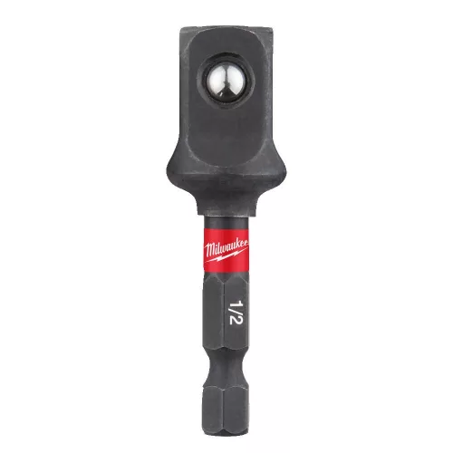 Milwaukee Shockwave Dugókulcs adapter 1/4' Hex - 1/2' Négyszög 50mm - 1db