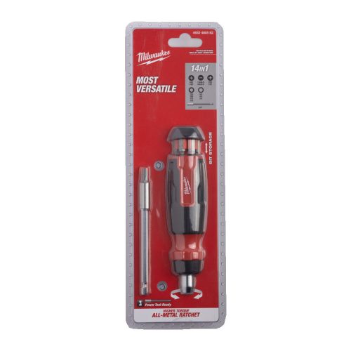 Milwuakee 14 in 1 Ratchet Multi-Bit Screwdriver