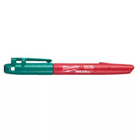   Milwaukee INKZALL™ Jelölő filc Vékony tartós hegyű Zöld - 1 db (Rendelési