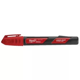   Milwaukee INKZALL™ Jelölő filc szelepes Piros 1db (Rendelési egység 12 db)