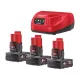 Milwaukee M12NRGO1-643 OPE (AKKUM. ÉS TÖLTŐ SZETT)