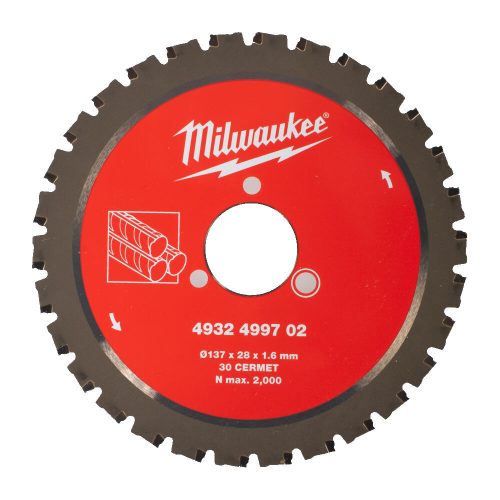 Milwaukee Körfűrészlap Betonacélhoz 137x28x1.6x30 - 1 db