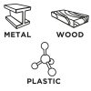 GRAPHITE Csiszolóhüvely, 58GE137-hez, P240, 4db