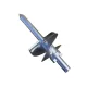 Hosszított fúrófej, kétélű kezdőtag vízszintes talajfúróhoz EUROKOMAX - 130mm