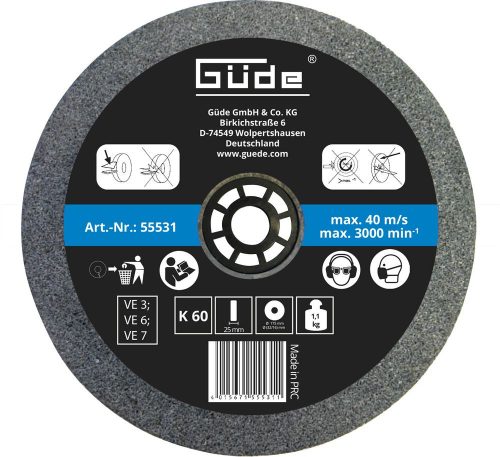 GÜDE Csiszolókorong 55115-hez/60