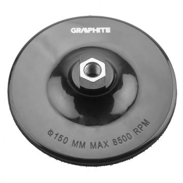 RUGALMAS CSISZOLÓTÁNYÉR GRAPHITE 55H826 150MM