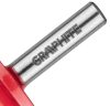 GRAPHITE Felsőmaró kés profilmaró 39.3 x 15.9mm, 8mm