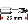 GRAPHITE Torziós ütvecsavarozó bit TX15 x 25mm, 20db