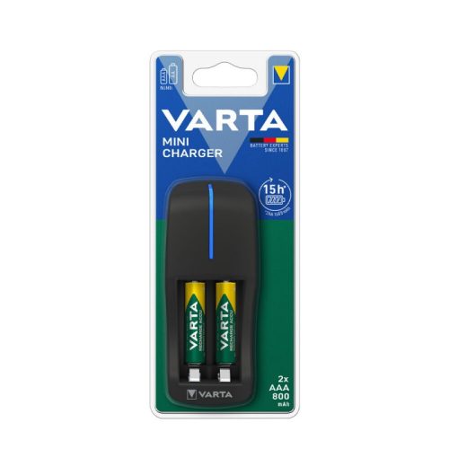 VARTA Akkutöltõ Mini + 2x800mAh R2U AAA (AA/AAA) (900 min)