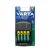 VARTA Akkutöltõ Plug + 4x2100mAh R2U AA (AA/AAA) (300min)