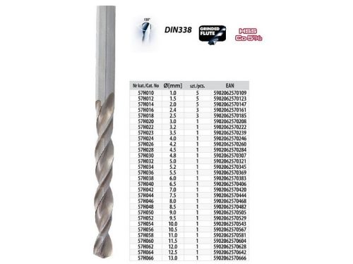 CSIGAFÚRÓ CO 6.5 GRAPHITE /10DB 57H040-10