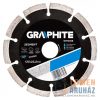 GYÉMÁNTVÁGÓ GRAPHITE 57H606 125MM SZEGM LÉZER