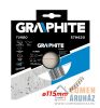 GYÉMÁNTVÁGÓ GRAPHITE 57H620 115MM TURBO VÉKONY