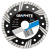 GRAPHITE Gyémánt vágókorong 115mm TURBO