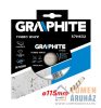 GYÉMÁNTVÁGÓ GRAPHITE 57H632 115MM TURBO HÛTÕB.