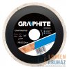 GYÉMÁNTVÁGÓ GRAPHITE 57H640 115MM VIZES