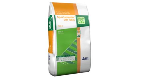 Sportsmaster CRF Mini High N Sportpálya, park műtrágya 25kg 24-5-11+3CaO 2-4 hó