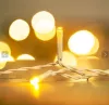LED-es fényfüzér -5,2m melegfehér