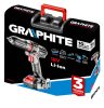 AKKUS FÚRÓ CSAVAROZÓ GRAPHITE 58G227 2 x18V, Li-Ion/2.0 Ah + KOFFER