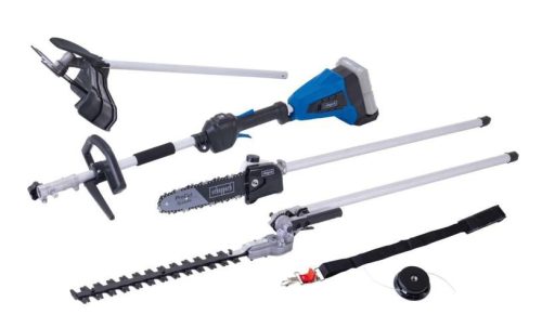 Scheppach BC-MFH400-X - akkus multifunkciós kerti gép 4 az 1-ben 2x20V,IXES 20V