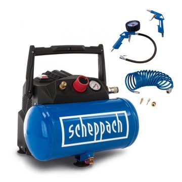 Scheppach HC 06 - olajmentes kompresszor 6 l