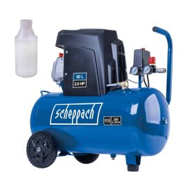 Scheppach HC 65 - olajkenésű kompresszor 10 bar / 50 liter