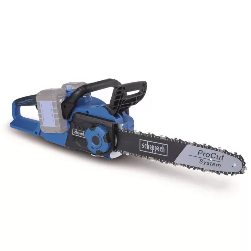 Scheppach BC-CS355DUO-X - akkus láncfűrész indukciós motorral 2x20V, IXES 20 V