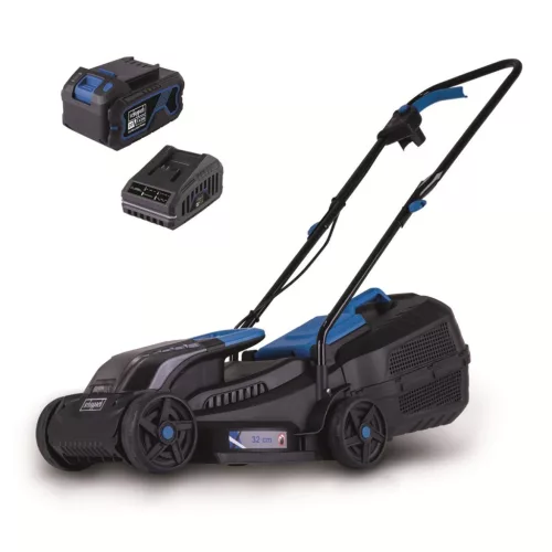 Scheppach BC-MP320-X-SET L - akkus fűnyíró indukciós motorral 3in1 IXES