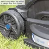 Scheppach BC-MP320-X-SET L - akkus fűnyíró indukciós motorral 3in1 IXES