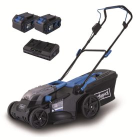   Scheppach BC-MP430-X-SET XL2 - akkus fűnyíró indukciós motorral 4in1