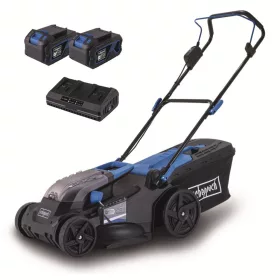   Scheppach BC-MP430-X-SET XL2 - akkus fűnyíró indukciós motorral 4in1