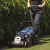 Scheppach BC-MP430-X-SET XL2 - akkus fűnyíró indukciós motorral 4in1