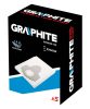 GRAPHITE Porzsák 59G608-as porszívóhoz, 5db