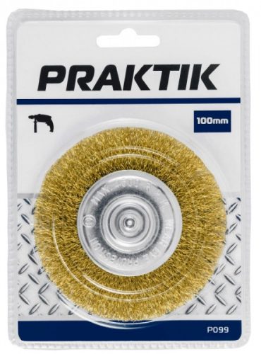 DRÓTKORONG PRAKTIK 100MM CSAPOS/ P099