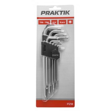 TORX KULCS KLT PRAKTIK 9R. T10-50 hosszú/ P218