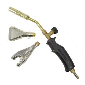 Gázforrasztó készlet+ krokodil és lapos égőfej FCSF109