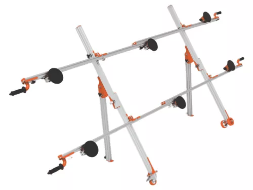 BATTIPAV AGILE SYSTEM kézi, kerekes szállítókeret nagyméretű burkolólaphoz - 330x158 cm, KIFUTÓ