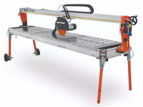 BATTIPAV SUPREME 150 asztali vizes csempevágó - 230V, lézervezetővel-tárcsa mérete 300mm x 25,4
