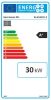 TOTYA K-2 B KLASSZIK VEGYESTÜZELÉSŰ LEMEZKAZÁN, HÁTSÓ FÜSTCSÖVES, HUZATSZABÁLYZÓVAL, HŐMÉRŐVEL, 31 KW