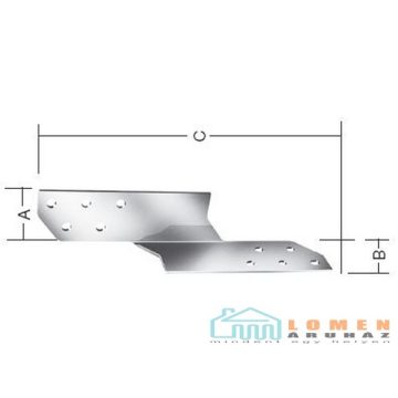 VORMANN FÜGGESZTÕ LEMEZ 33X210 70949B/50DB