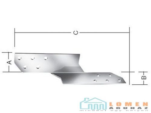 VORMANN FÜGGESZTÕ LEMEZ 33X210 70949B/50DB