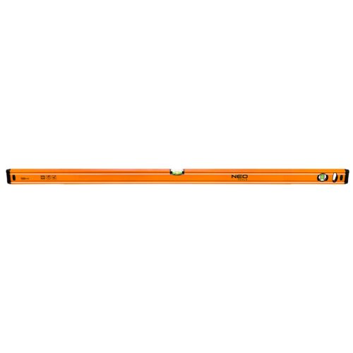 NEO TOOLS Vízmérték 120cm, 2 libella, 1 mart talp