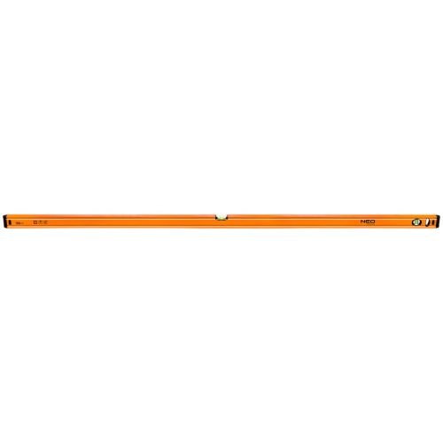 NEO TOOLS Vízmérték 150cm, 2 libella, 1 mart talp, Minimum rendelés: 3db