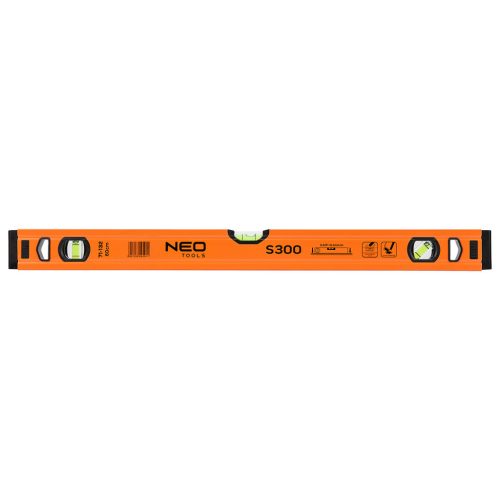 NEO TOOLS Vízmérték, alu, 3 libellás, S 300, 60cm