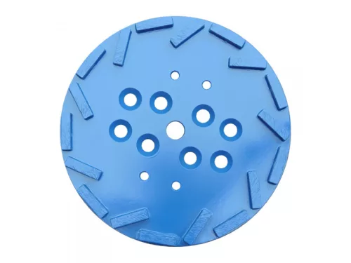 EUROKOMAX prémium gyémánt csiszolótárcsa-250mm, univerzális 18db szegmens 40x10x10 mm