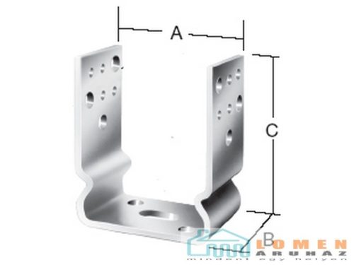 VORMANN OSZLOPTALP 71286 71X60X125 CSAV.